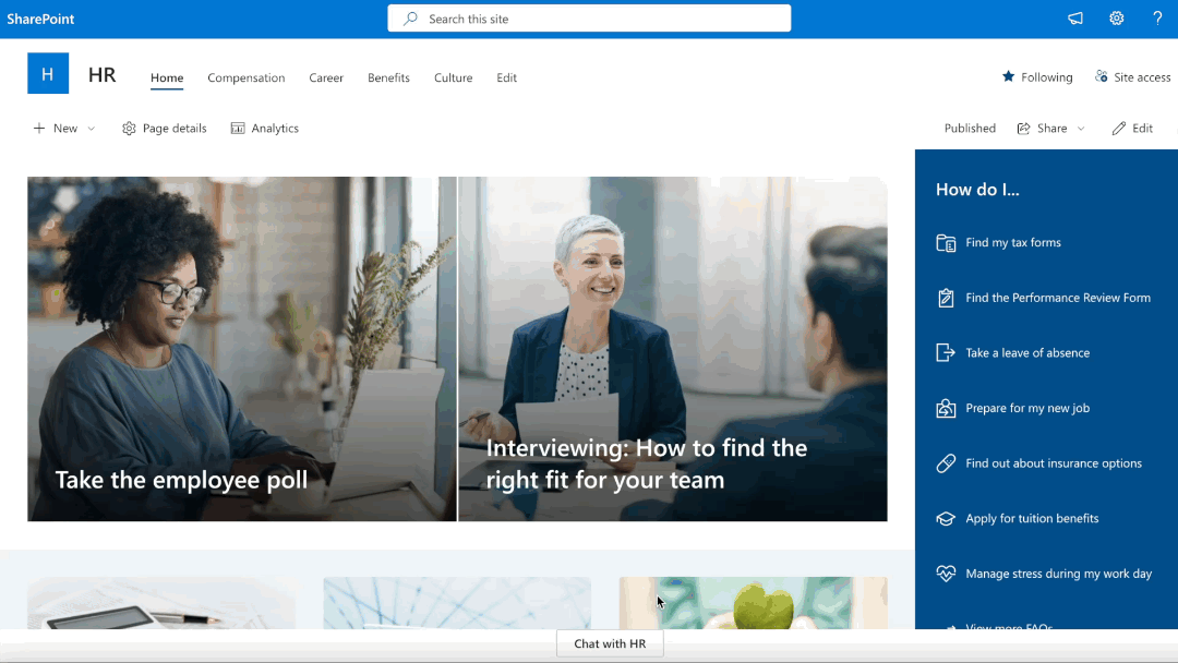 The SharePoint Component